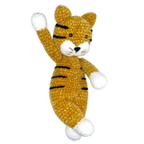 Zubels Sully The Tiger Chenille Crochet Plush Toy