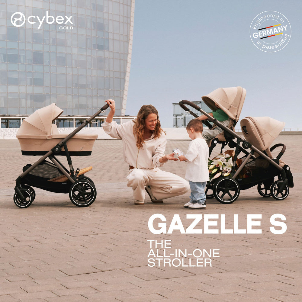 Cybex Gazelle S Single to Double All-in-One Stroller | In Store Exclusive