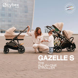 Cybex Gazelle S Single to Double All-in-One Stroller | In Store Exclusive