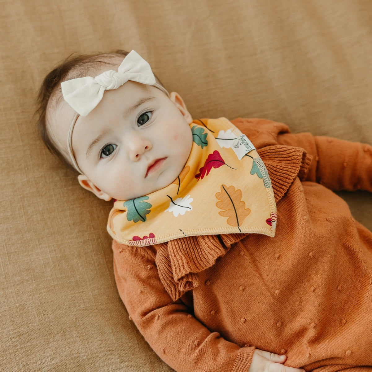 Copper Pearl Baby Bandana Bib 4-Pack Set |  Karver