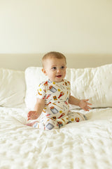 Southern Slumber Crawfish Boil 2-Piece Bamboo Pajama Set