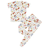 Southern Slumber Crawfish Boil 2-Piece Bamboo Pajama Set