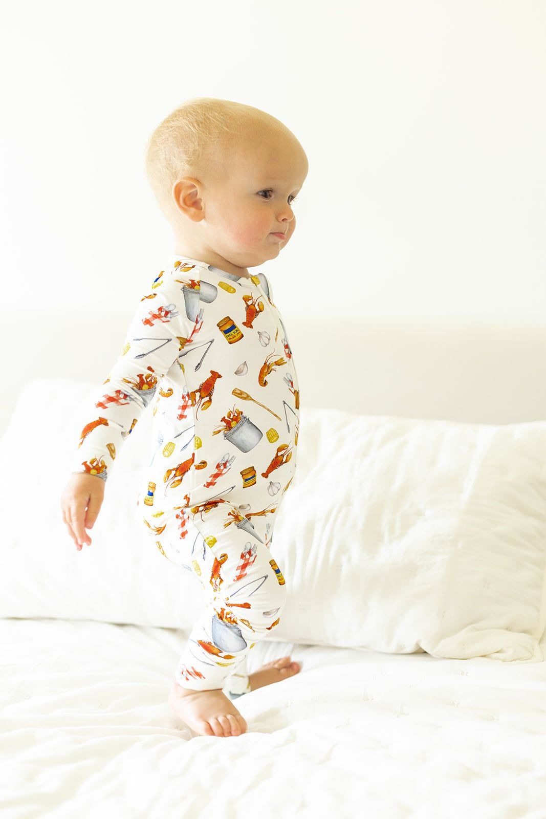 Southern Slumber Crawfish Boil Double Zipper Bamboo Sleeper