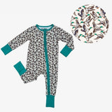 Velvet Fawn Delta Wings Zipper Bamboo Pajamas