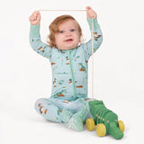 Bayou Buddies Bamboo Zip-Up Pajamas