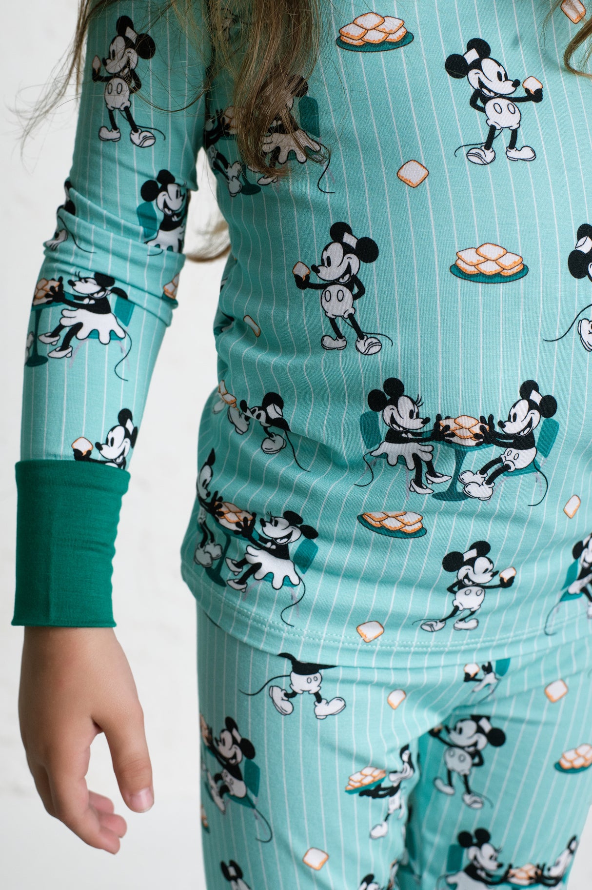 Pearls & Pelicans Powdered Sugar Pals Bamboo Two-Piece Pajamas