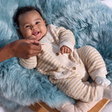 Magnetic Me Chenille Cream Sweater Romper