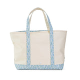 TRVL Design Maxi Tote Coated Canvas Large Natural | Hamptons Floral