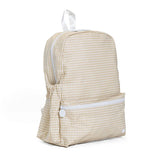 TRVL Design Backpack | Gingham New Khaki