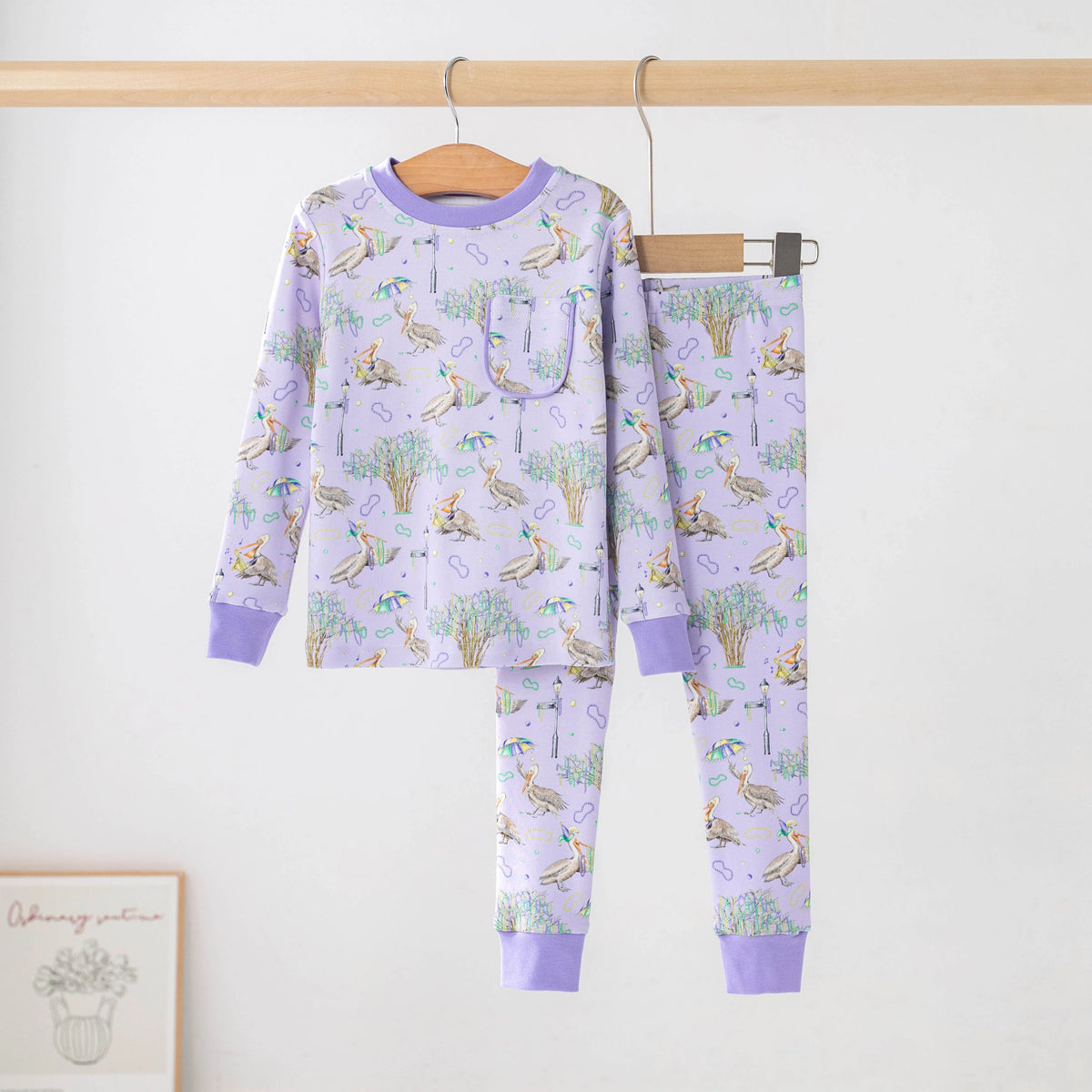 Nola Tawk Feathers & Floats Organic Cotton Pajamas