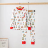 Nola Tawk Gingerbread Row Organic Cotton Pajamas