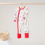 Nola Tawk Gingerbread Row Organic Cotton Pajamas