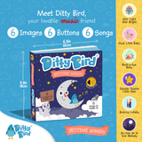 Bedtime Songs Ditty Bird Musical Board Book | USB-C Rechargeable