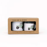 Helmsie Vintage Truck Two of a Kind Cup Set