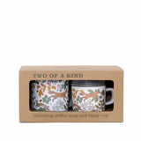 Helmsie Woodland Two of A Kind Cup Set | Matching Sippy Cup and Coffee Mug