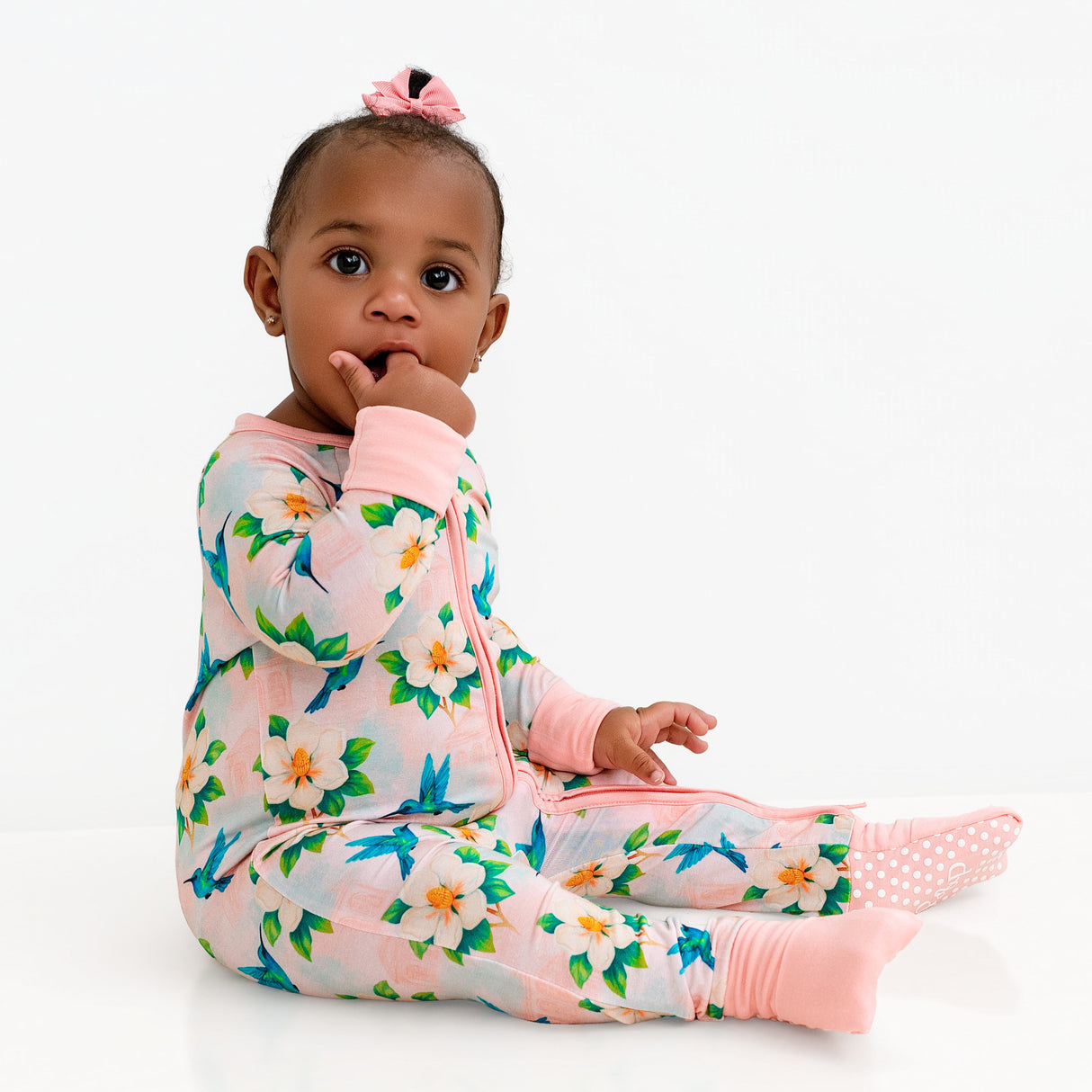 Garden District Bamboo Zip Up Pajamas