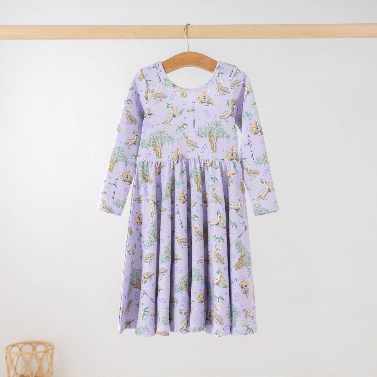 Nola Tawk Feathers & Floats Organic Cotton Twirl Dress