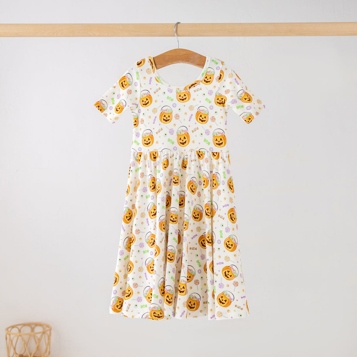 No Tricks, Just Treats Organic Cotton Dress