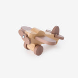 Wooden Push Airplane Heirloom Toy