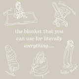 Goosies Pelicans Bamboo Everything Blanket