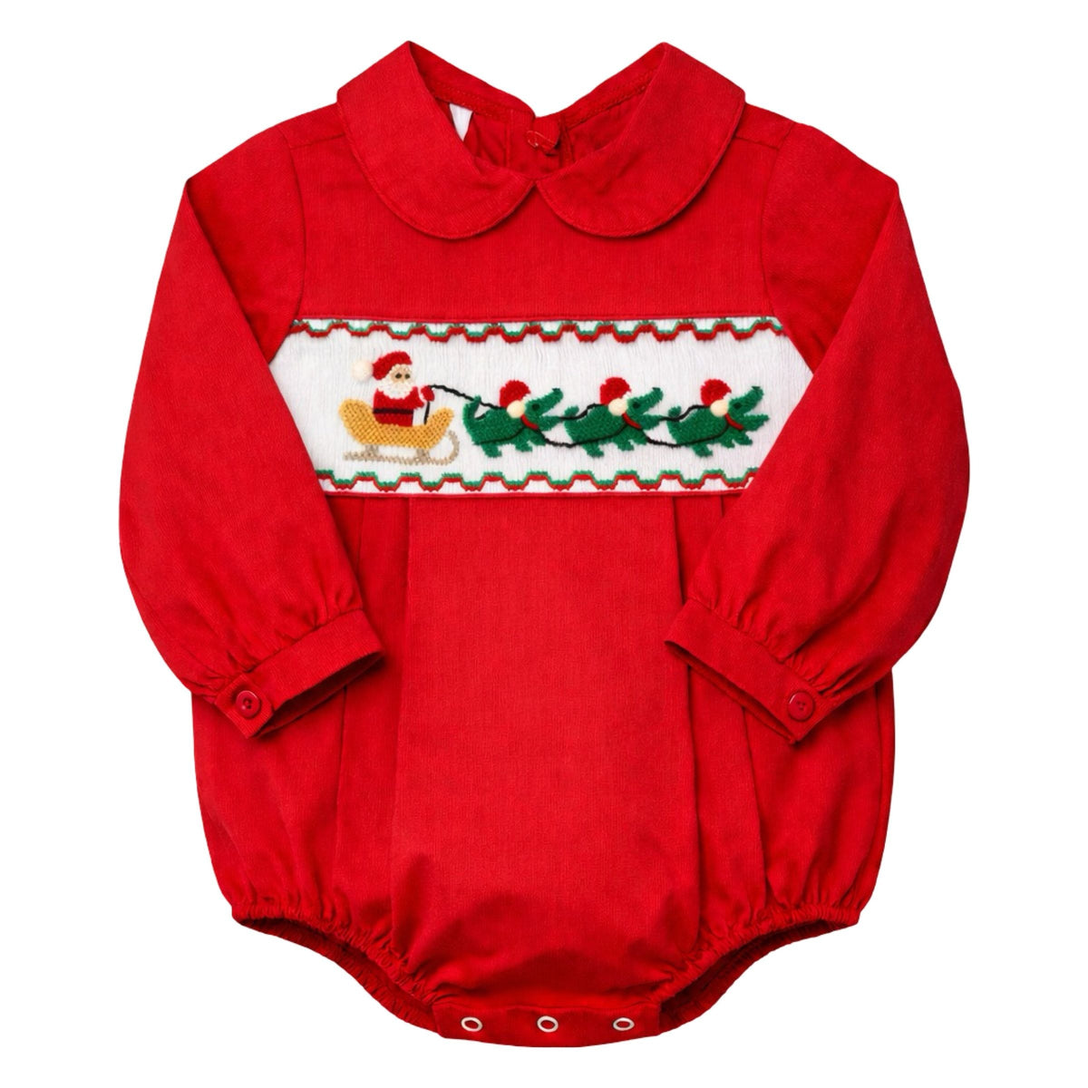 Cajun Cord Santa Smock Bubble