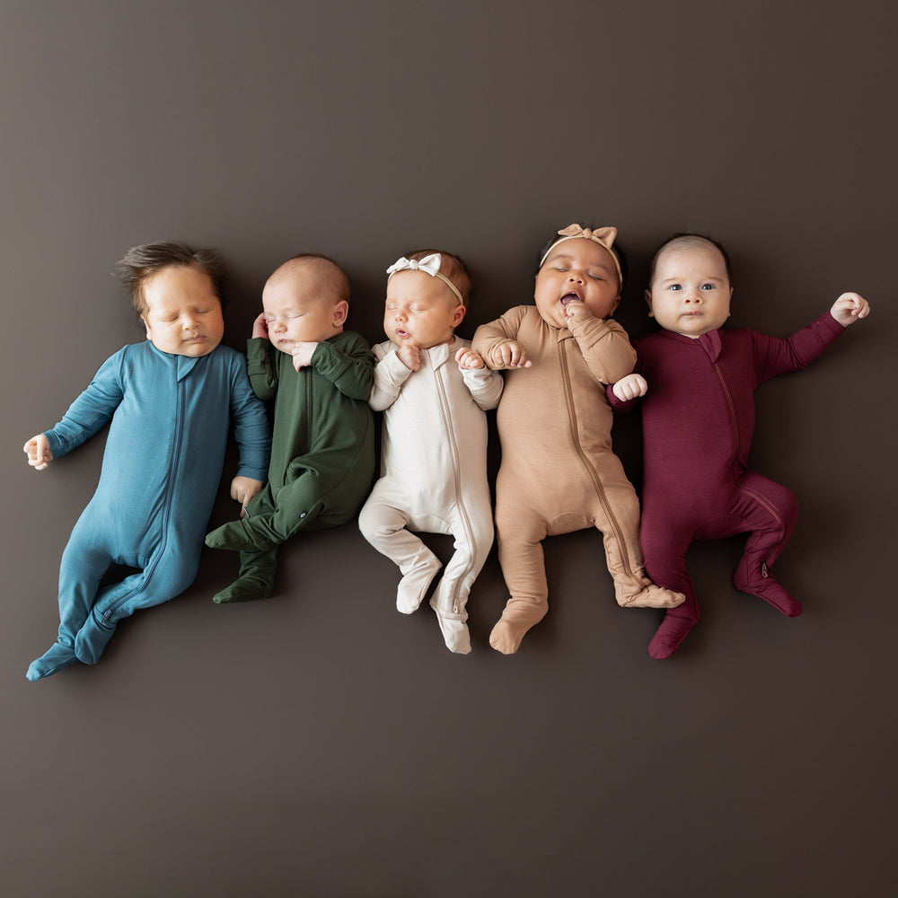 Kyte Bamboo Zippered Footie | Atlantic