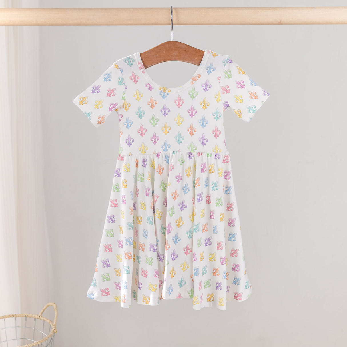 Nola Tawk Fleur de Fun Organic Cotton Twirl Dress