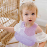 Babynetic Magnetic Silicone Bib | Grape Jelly