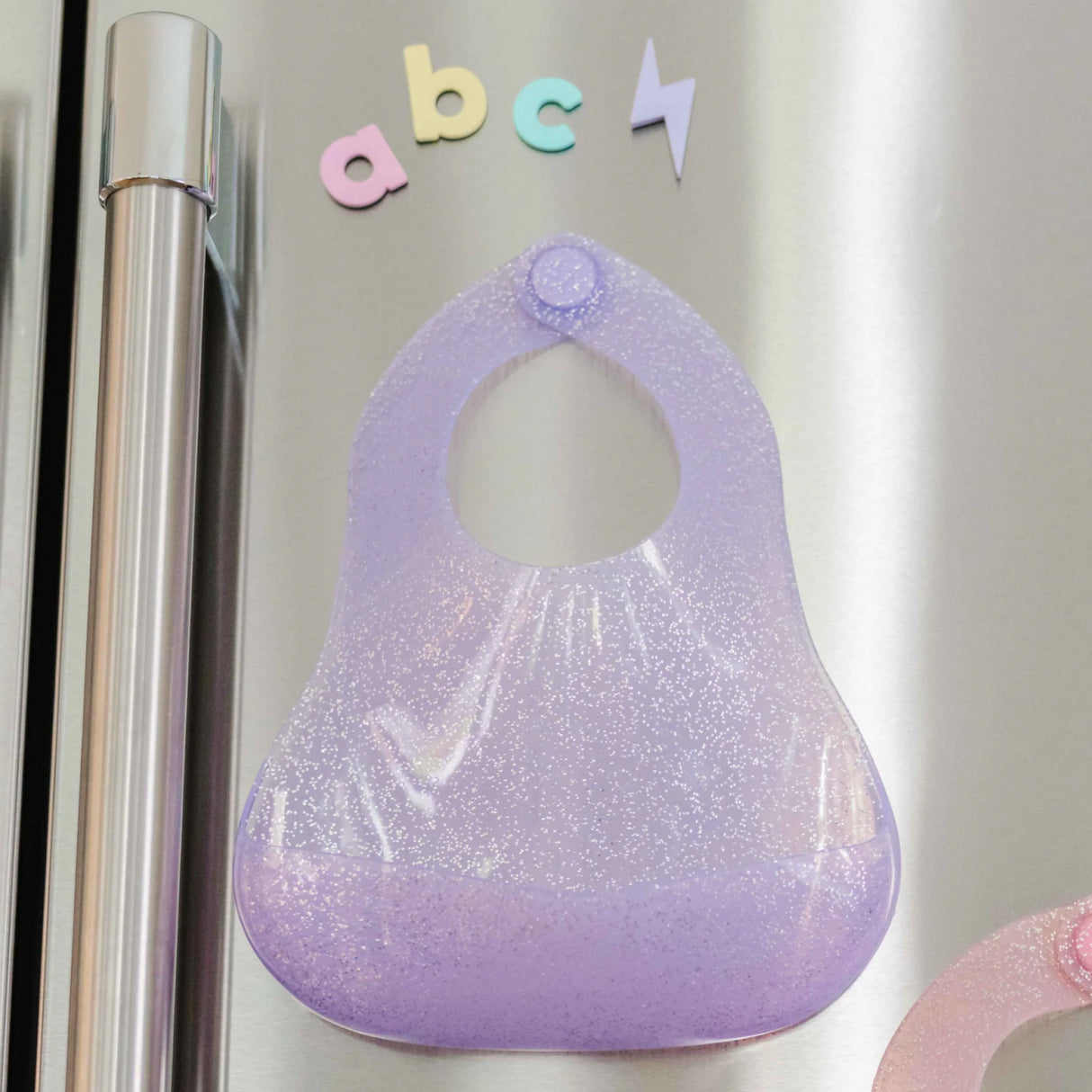 Babynetic Magnetic Silicone Bib | Grape Jelly