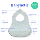 Babynetic Magnetic Silicone Bib | Sugar Jelly