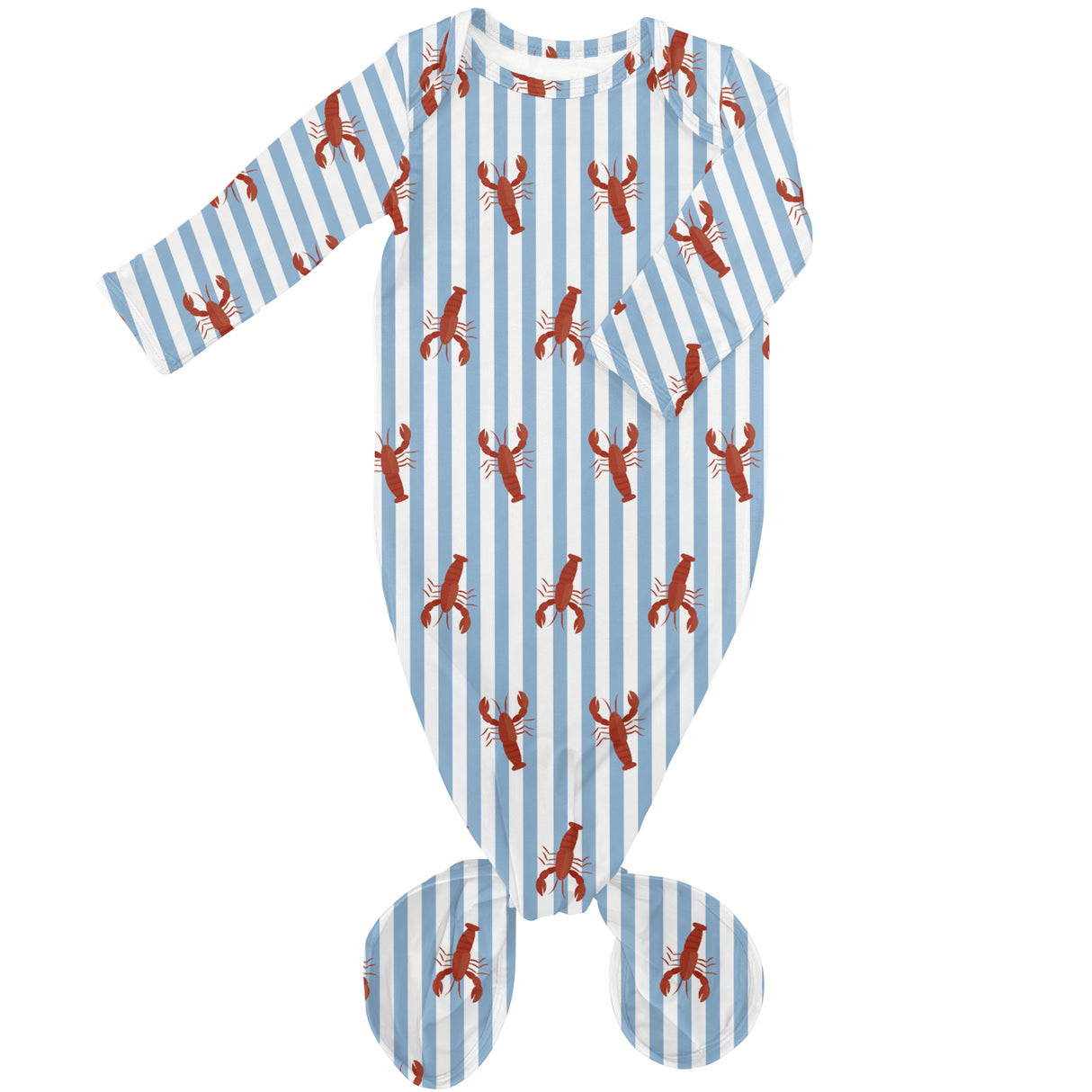 Goosies Little Pinchers Bamboo Knotted Infant Gown | 0-3M