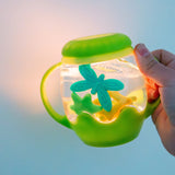 Glo Pals Mini Sensory Play Jar Gift Set and Fun Filler Bundle | Green