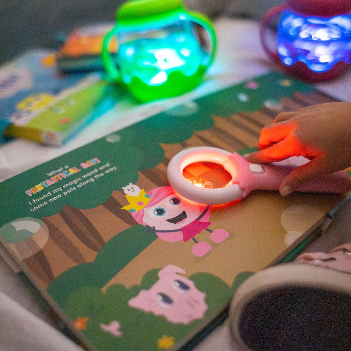Glo Pals Light-Up Library | Princess Ida and her Missing Magic Wand