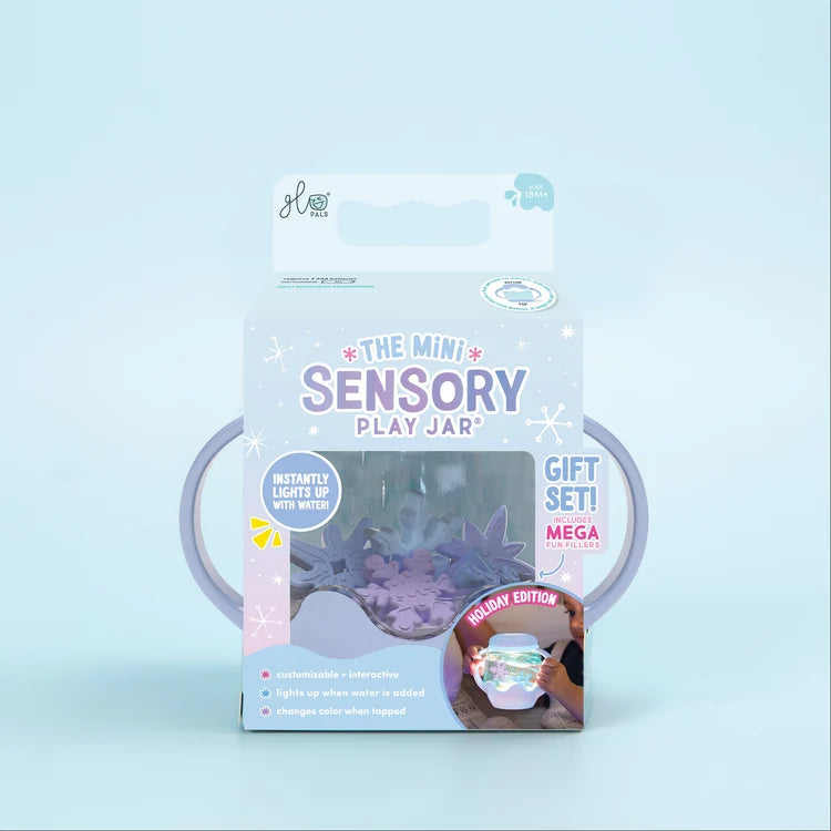 Glo Pals Mini Sensory Play Jar Gift Set | Holiday