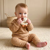 Itzy Ritzy Bitzy Shake Rattle and Silicone Teether | Goose