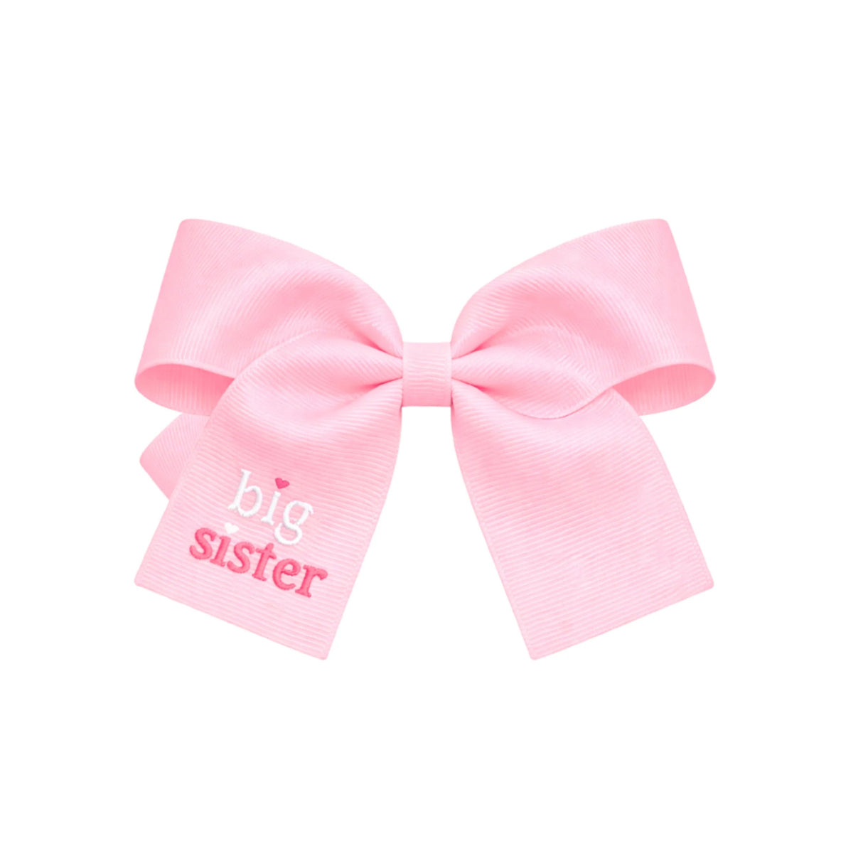 Bits & Bows Big Sister Hair Bow | Pink