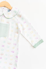 Studio Smocks Mardi Gras Macaron Uni Longall