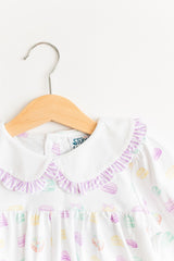 Studio Smocks Mardi Gras Macaron Dress