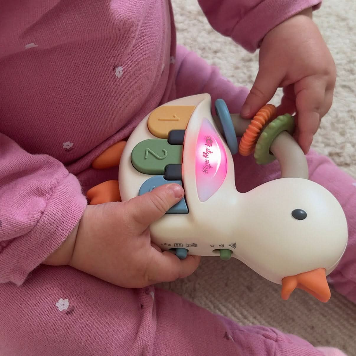 Itzy Ritzy Bitzy Tunes Light-Up Interactive Piano Toy