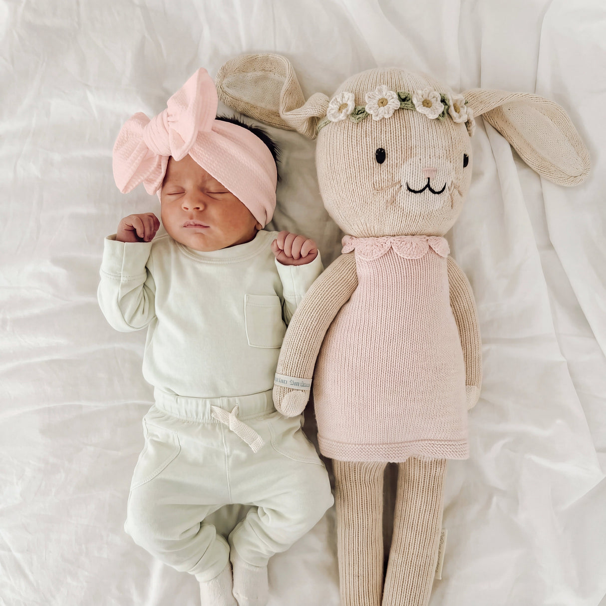 Sugar + Maple Bamboo Two-Piece Jogger Set | Spring Green
