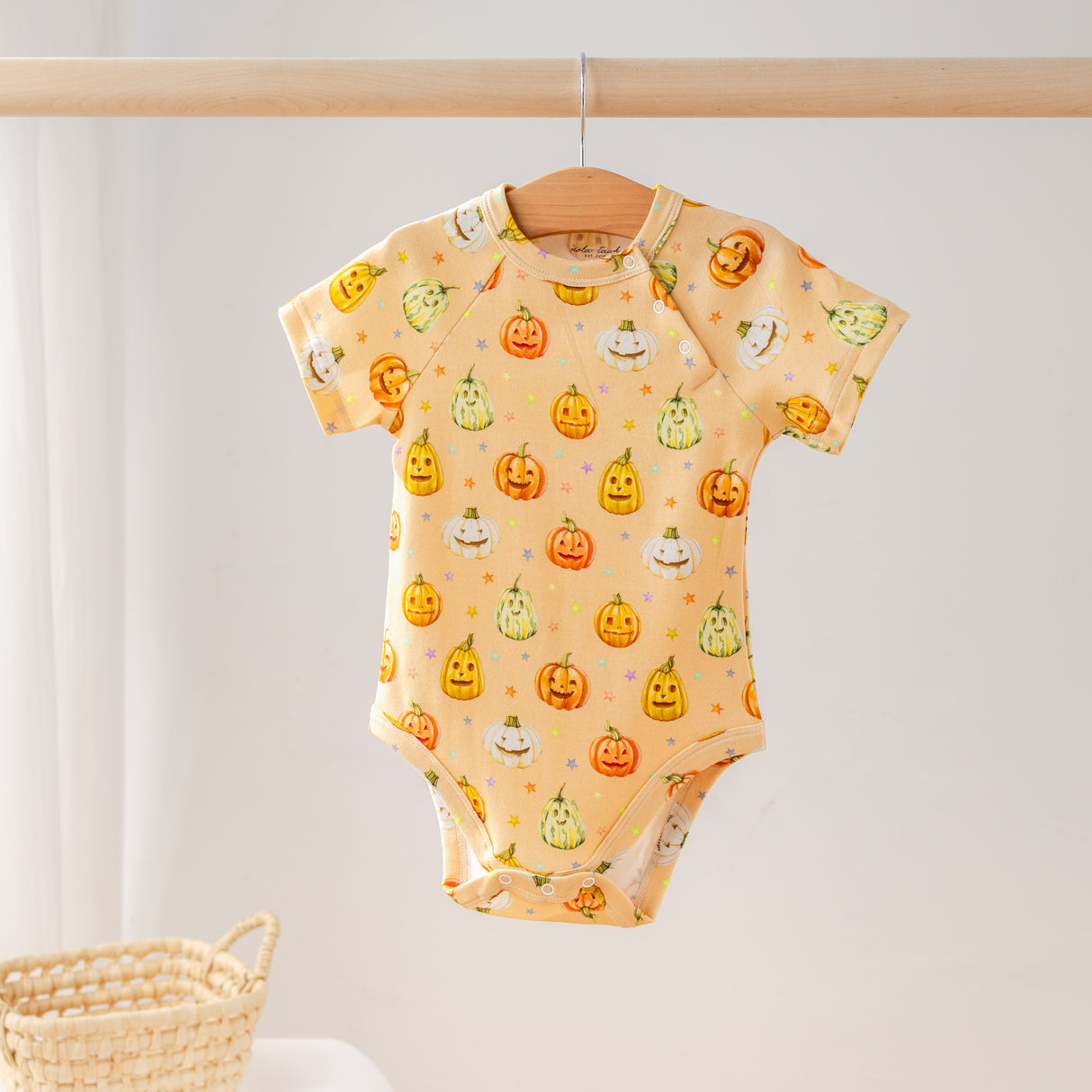 Nola Tawk Pumpkin Pals Organic Cotton Onesie