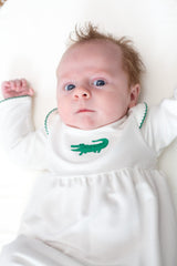 Goosies Pip Alligator Embroidered Bamboo Gown