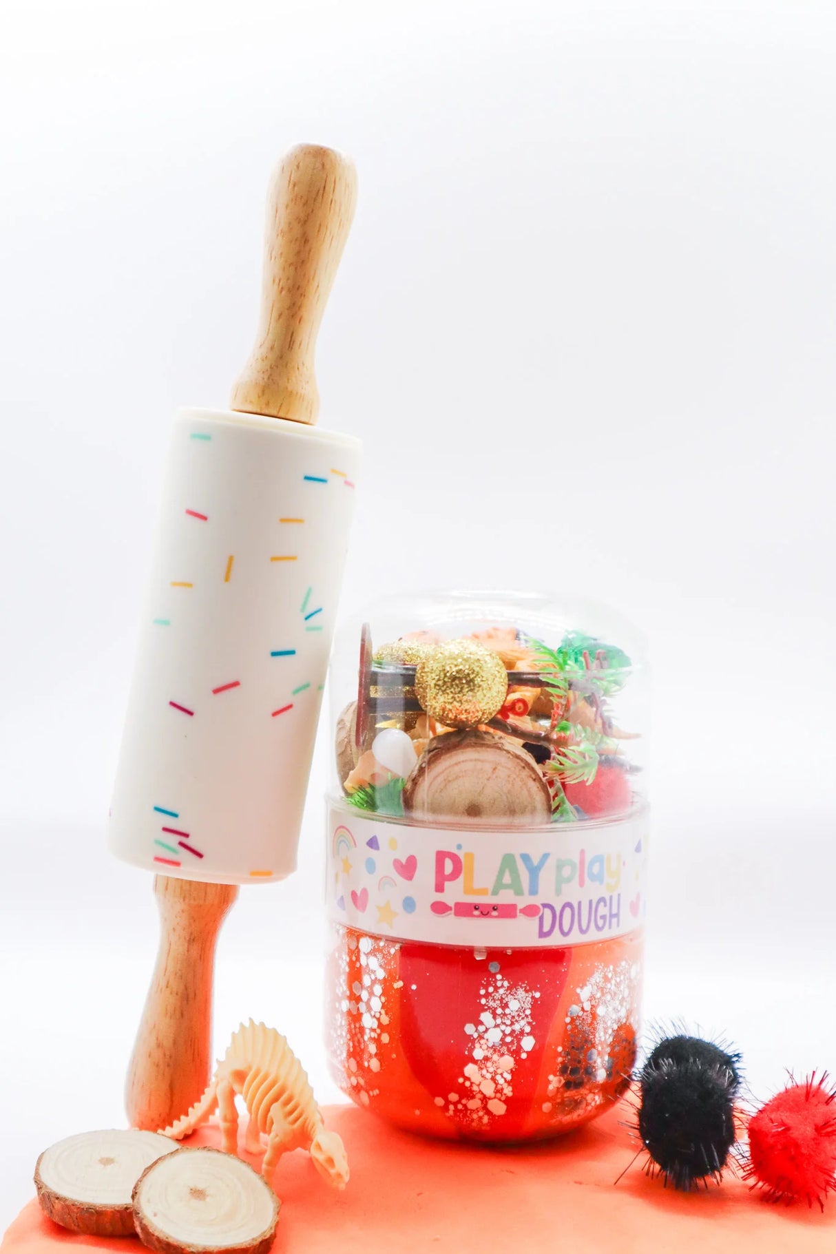 Play Play Dough Dino Play Dough Sensory Jar