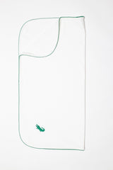 Goosies Pip Alligator Embroidered Bamboo Blanket