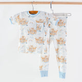 Nola Tawk All Aboard Noah's Ark Organic Cotton Pajamas