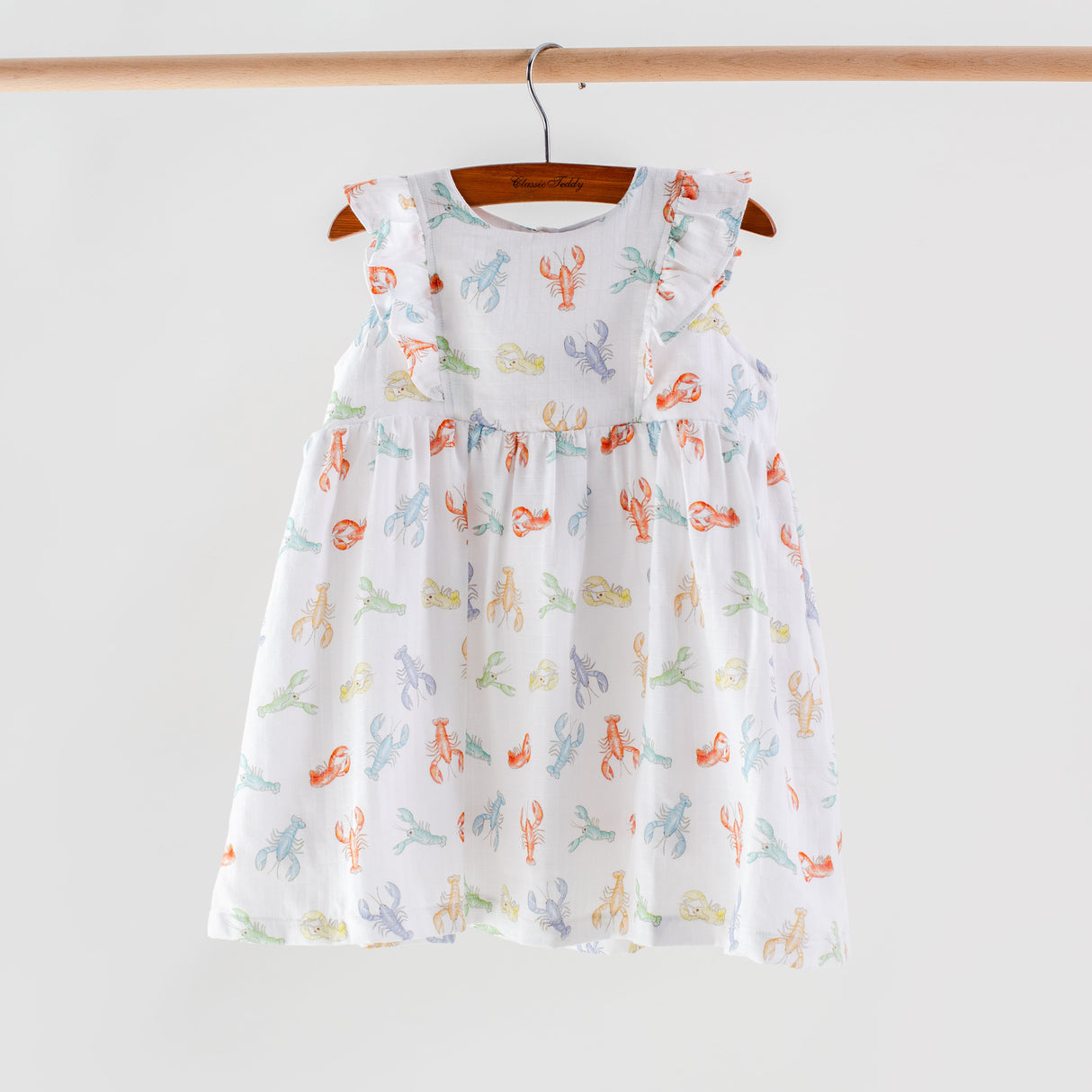 Nola Tawk Colorful Claws Organic Muslin Dress