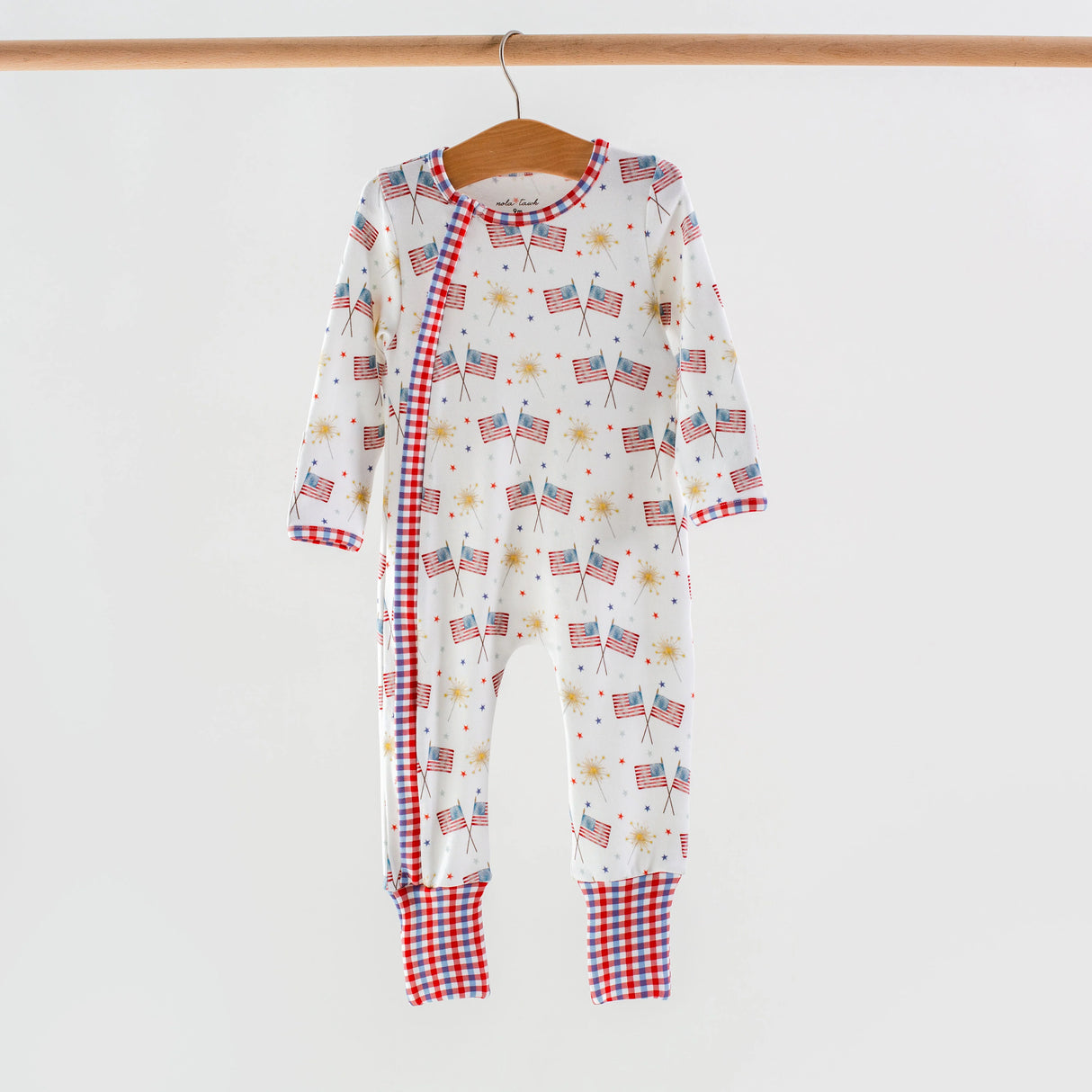 Nola Tawk Patriotic Parade Organic Cotton Pajamas