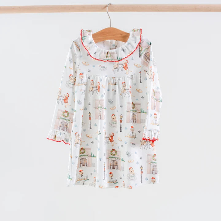 Beignet Holiday Organic Cotton Play Dress