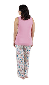 Magnolia Anelise 5-Piece Mom and Baby Matching Gift Set | Adult Pajama Set Newborn Gown and Hat Set