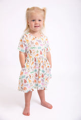 Goosies Zoo Crew Bamboo Short Sleeve Dress
